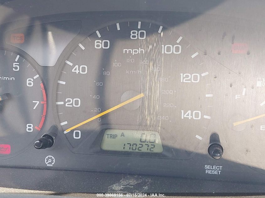 2001 Honda Accord 3.0 Ex VIN: 1HGCG165X1A009058 Lot: 39869156