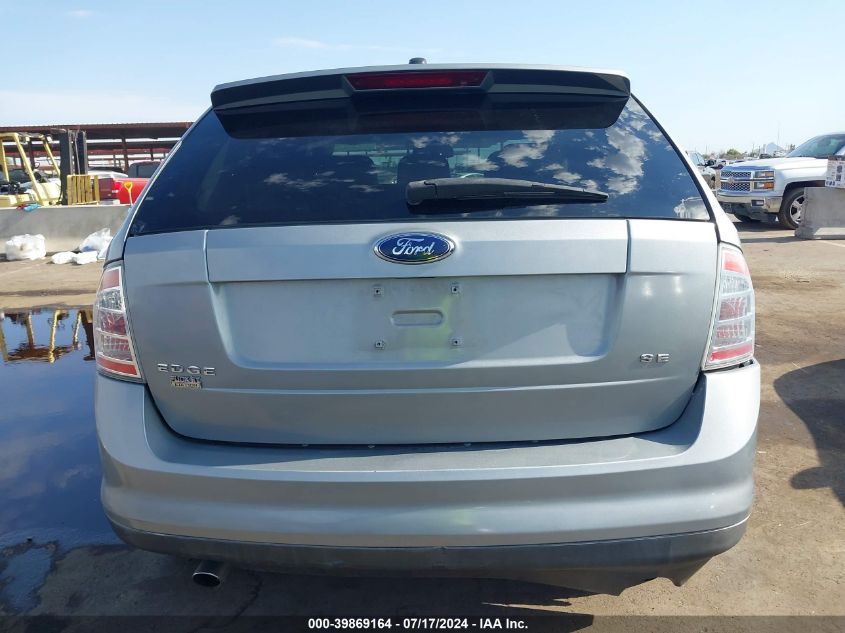 2007 Ford Edge Sel VIN: 2FMDK38C77BB53359 Lot: 39869164