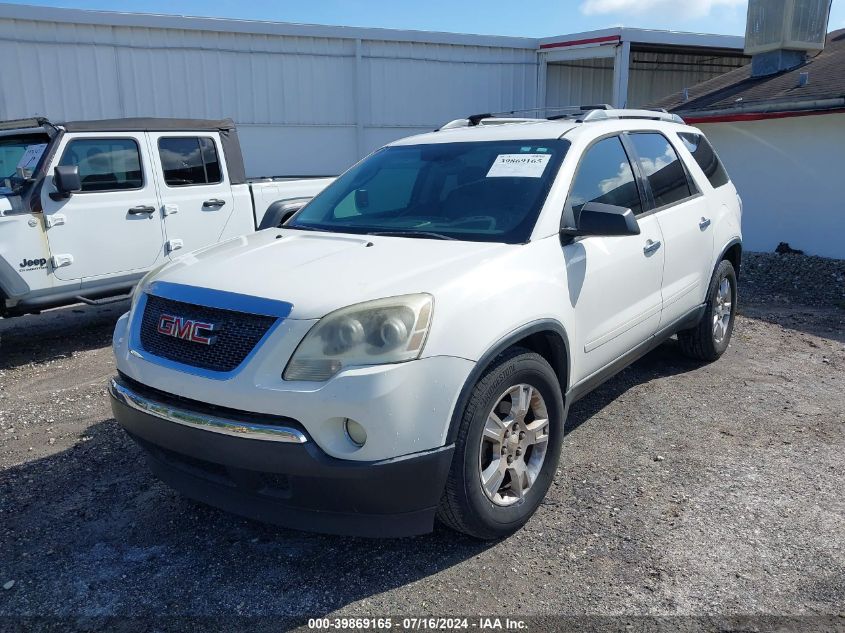 2011 GMC Acadia Sle VIN: 1GKKRPED1BJ145231 Lot: 39869165