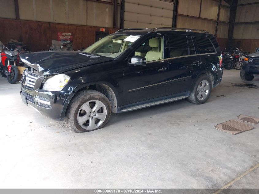 2012 Mercedes-Benz Gl 450 4Matic VIN: 4JGBF7BE8CA781966 Lot: 39869178