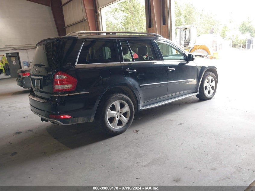 2012 Mercedes-Benz Gl 450 4Matic VIN: 4JGBF7BE8CA781966 Lot: 39869178