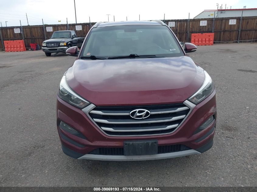 2017 Hyundai Tucson Eco VIN: KM8J3CA26HU341819 Lot: 39869193