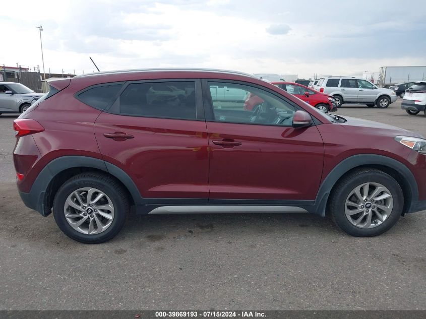 2017 Hyundai Tucson Eco VIN: KM8J3CA26HU341819 Lot: 39869193