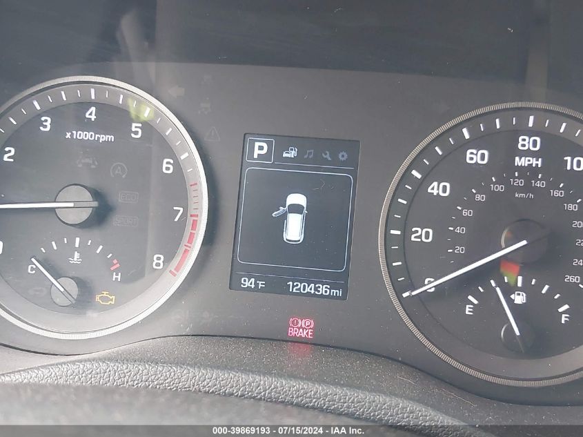 2017 Hyundai Tucson Eco VIN: KM8J3CA26HU341819 Lot: 39869193