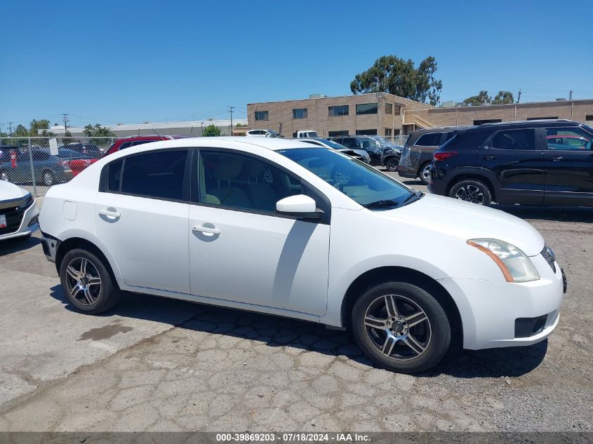 2007 Nissan Sentra 2.0 VIN: 3N1AB61E77L600574 Lot: 39869203