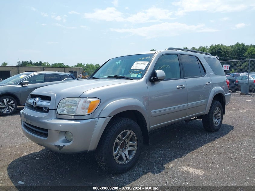 2005 Toyota Sequoia Sr5 V8 VIN: 5TDBT44A65S254049 Lot: 39869208