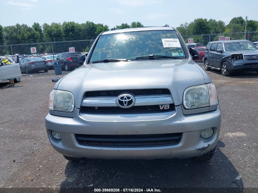 2005 Toyota Sequoia Sr5 V8 VIN: 5TDBT44A65S254049 Lot: 39869208