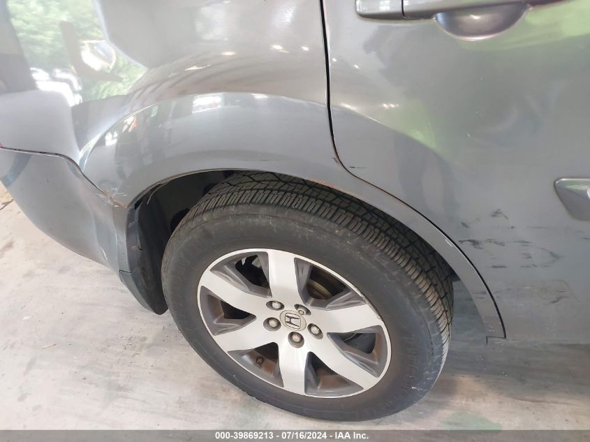 2012 Honda Pilot Touring VIN: 5FNYF3H93CB013403 Lot: 39869213