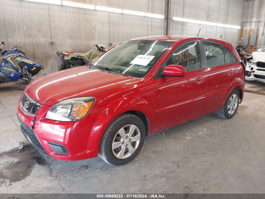 2010 Kia Rio5 Lx/Sx VIN: KNADH5A37A6669961 Lot: 39869222