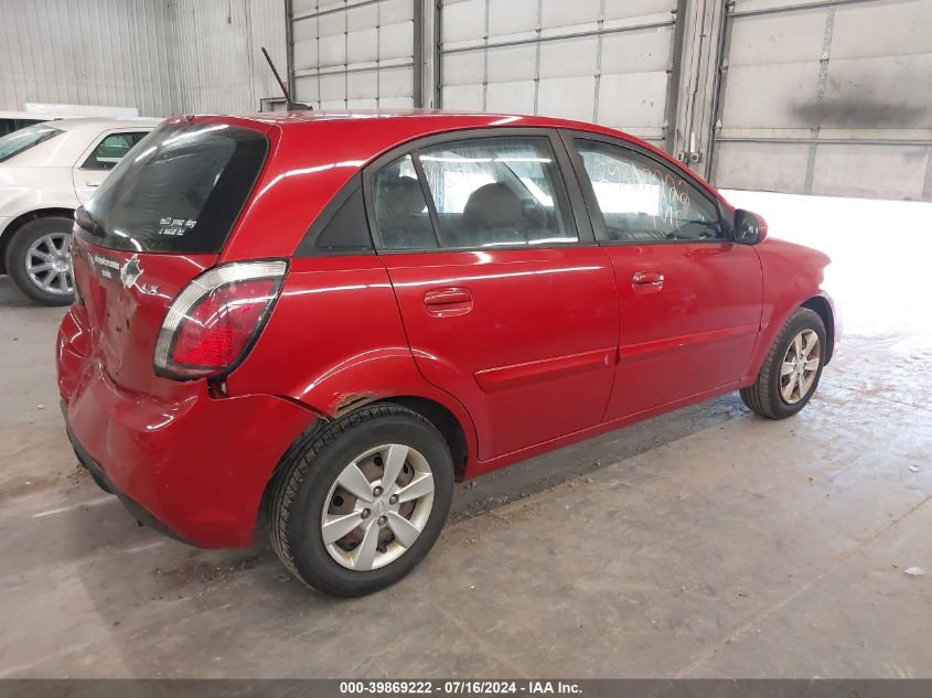 2010 Kia Rio5 Lx/Sx VIN: KNADH5A37A6669961 Lot: 39869222