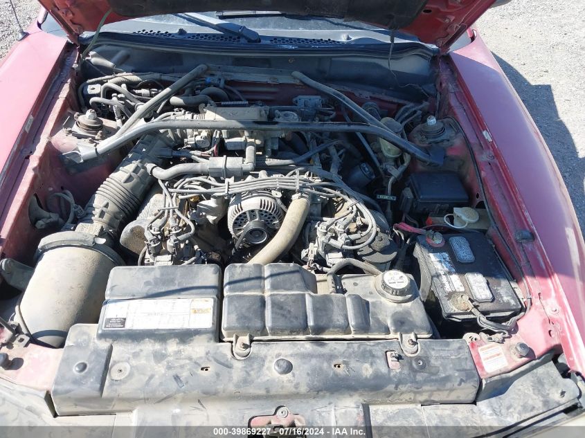 1996 Ford Mustang Gt VIN: 1FALP42X1TF159059 Lot: 39869227