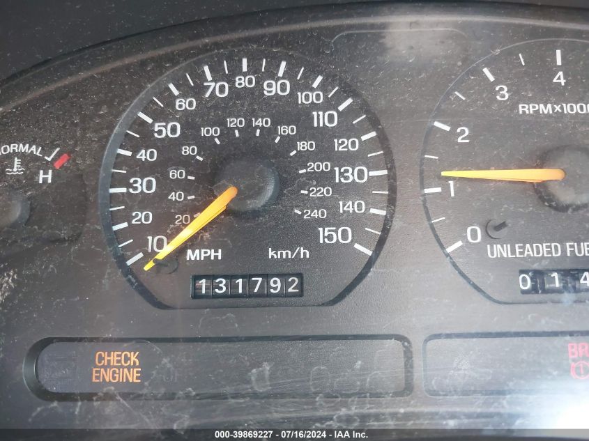 1996 Ford Mustang Gt VIN: 1FALP42X1TF159059 Lot: 39869227