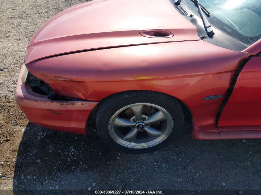 1996 Ford Mustang Gt VIN: 1FALP42X1TF159059 Lot: 39869227