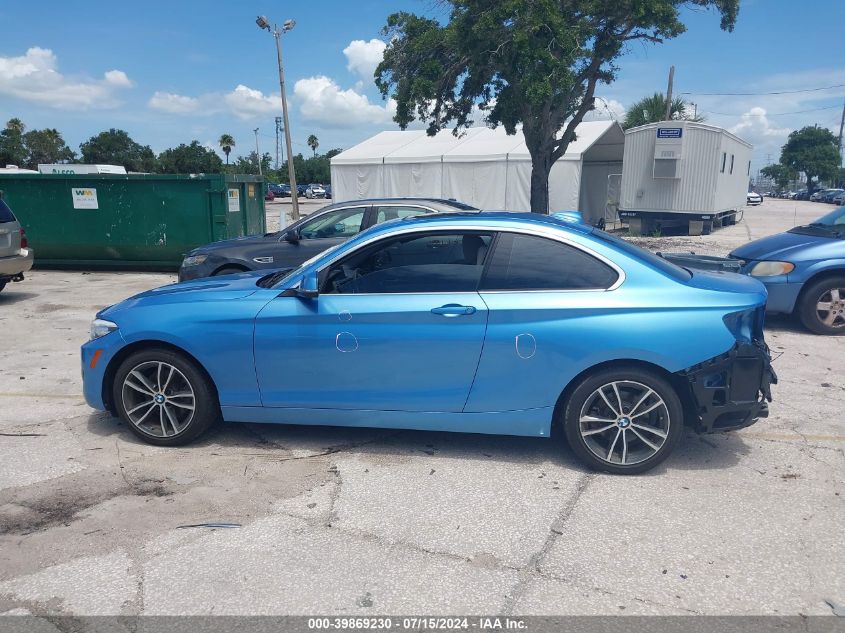 2019 BMW 230I VIN: WBA2J1C58KVD10180 Lot: 39869230