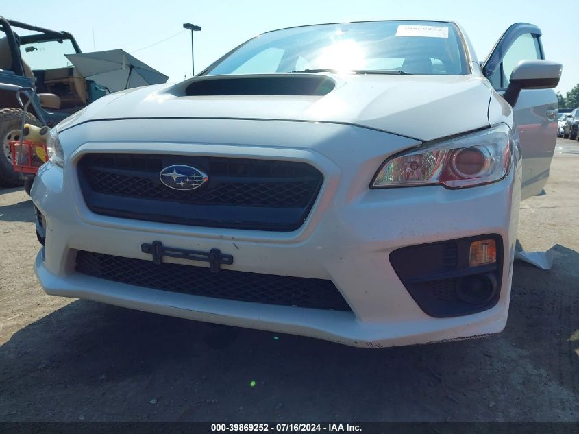 2015 Subaru Wrx VIN: JF1VA1A68F9826794 Lot: 39869252