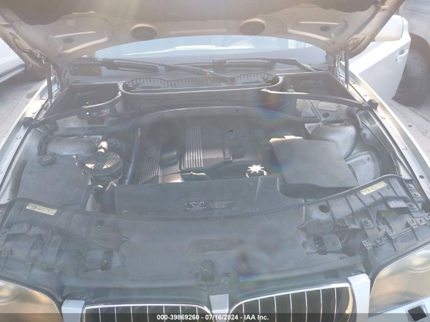 2006 BMW X3 3.0I VIN: WBXPA93416WG81828 Lot: 39869260