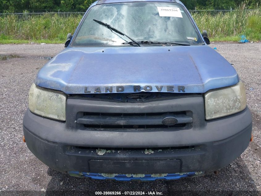 2003 Land Rover Freelander Se VIN: SALNY22293A249543 Lot: 39869266