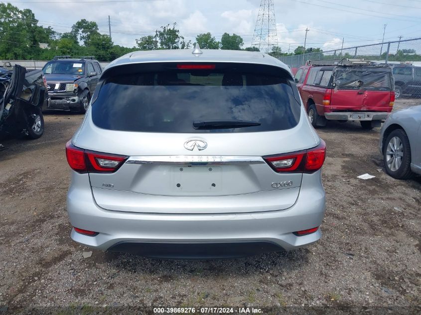 2020 Infiniti Qx60 Pure Awd VIN: 5N1DL0MM0LC530490 Lot: 39869276