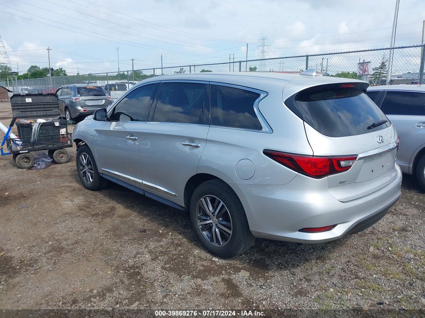 2020 Infiniti Qx60 Pure Awd VIN: 5N1DL0MM0LC530490 Lot: 39869276