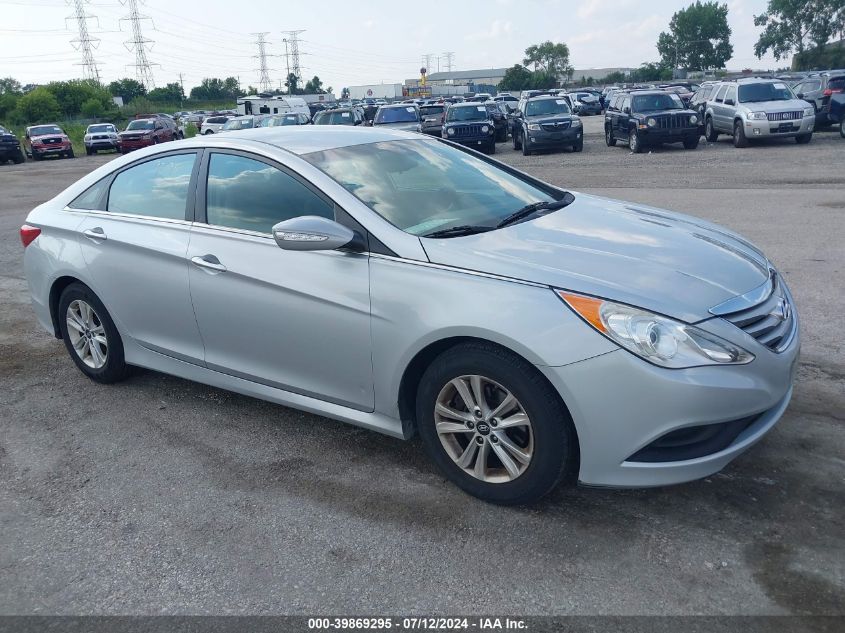 2014 Hyundai Sonata Gls VIN: 5NPEB4AC6EH879854 Lot: 39869295