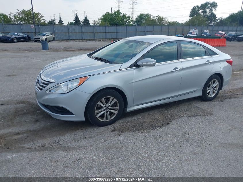 2014 Hyundai Sonata Gls VIN: 5NPEB4AC6EH879854 Lot: 39869295