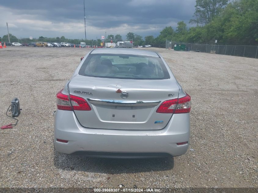 2014 Nissan Sentra Fe+ S/Fe+ Sv/S/Sl/Sr/Sv VIN: 3N1AB7AP0EL668297 Lot: 39869307