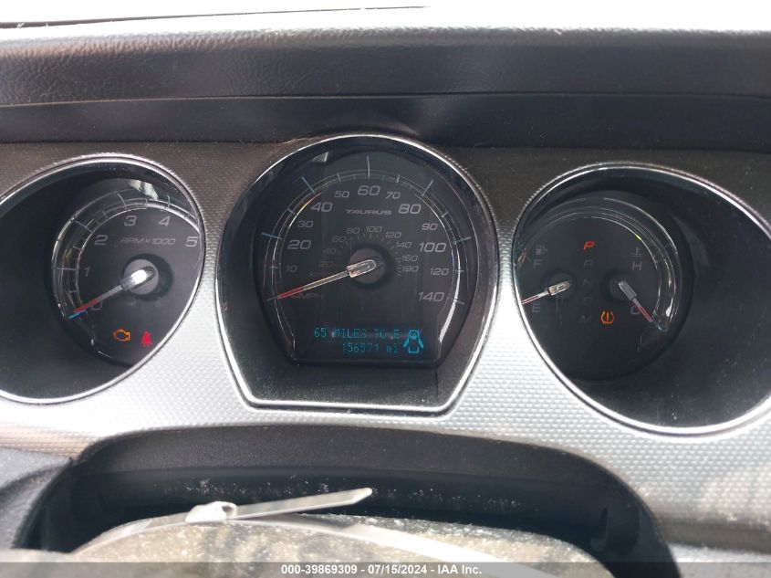 2011 Ford Taurus Sel VIN: 1FAHP2EWXBG183382 Lot: 39869309