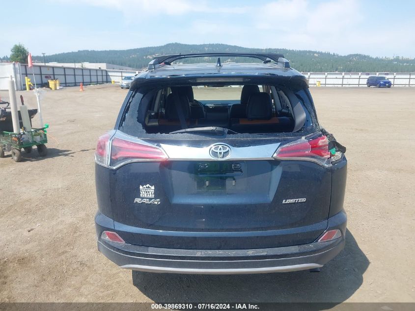 2018 Toyota Rav4 Limited VIN: JTMYFREV9JJ207282 Lot: 39869310