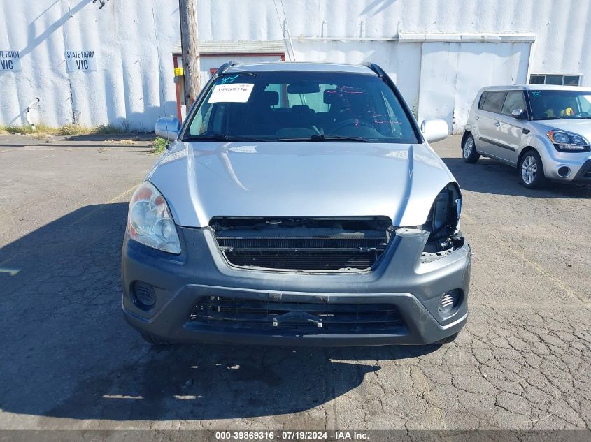 2005 Honda Cr-V Ex VIN: JHLRD78875C000620 Lot: 39869316