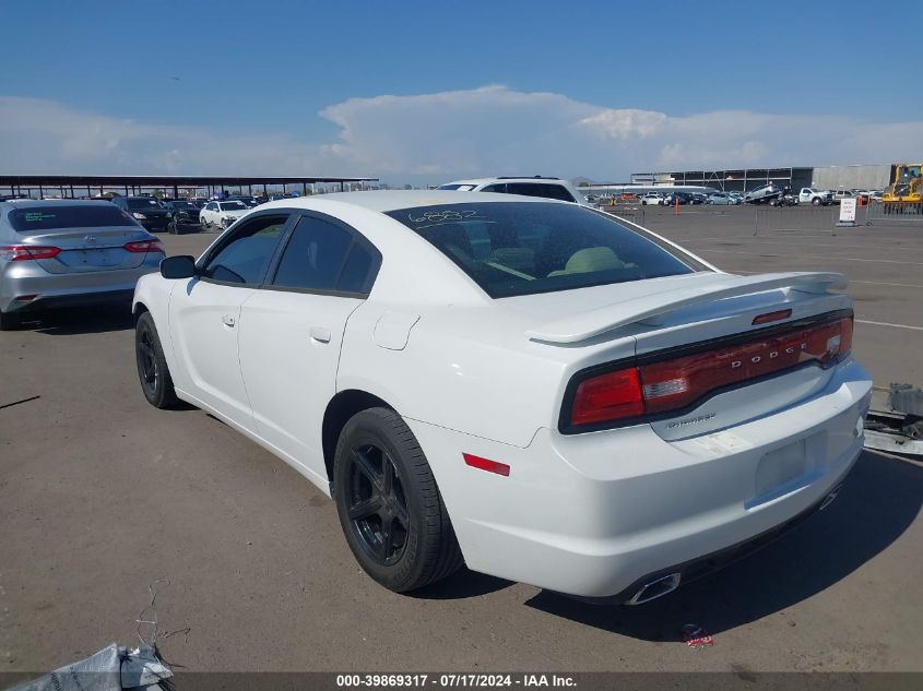 2013 Dodge Charger Se VIN: 2C3CDXBG2DH595962 Lot: 39869317