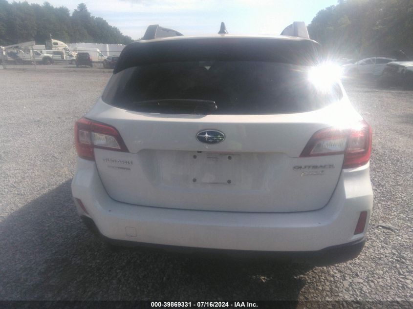 2016 Subaru Outback 2.5I Limited VIN: 4S4BSANC4G3205899 Lot: 39869331