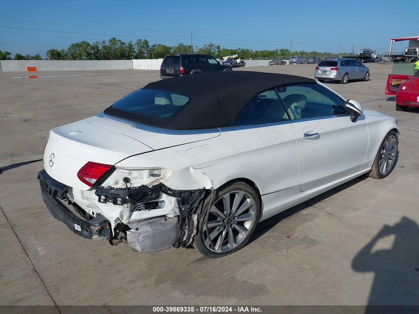 2018 MERCEDES-BENZ C 300 VIN: WDDWK4JB9JF681727