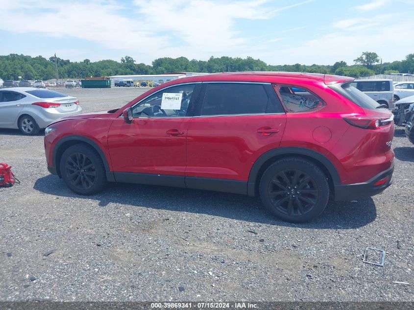 2022 Mazda Cx-9 Touring Plus VIN: JM3TCBAY4N0616822 Lot: 39869341