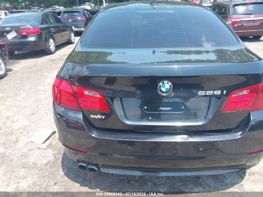 2012 BMW 528I xDrive VIN: WBAXH5C55CDW02558 Lot: 39869342