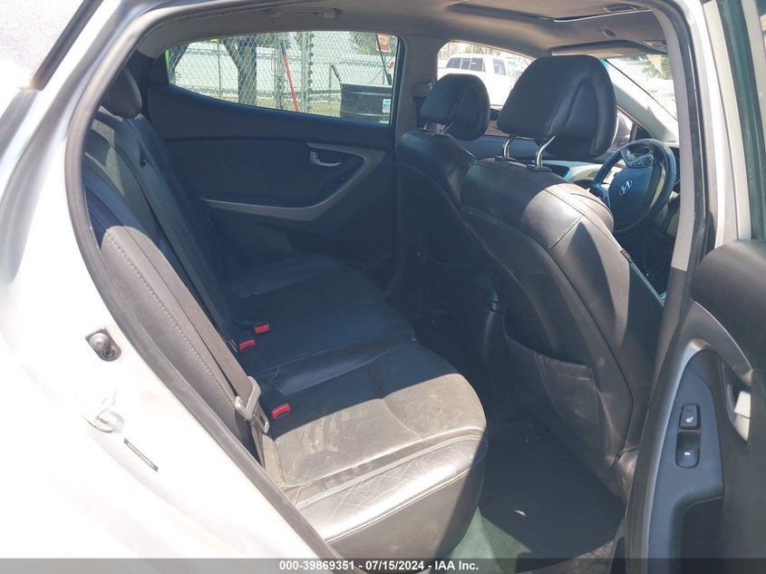 2014 Hyundai Elantra Limited VIN: 5NPDH4AE5EH509877 Lot: 39869351