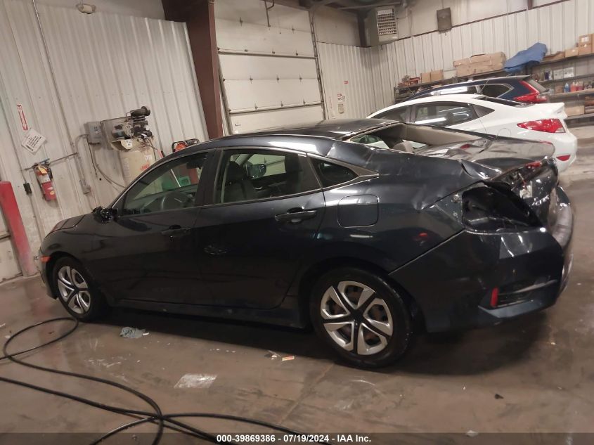 2018 Honda Civic Lx VIN: 2HGFC2F5XJH543399 Lot: 39869386