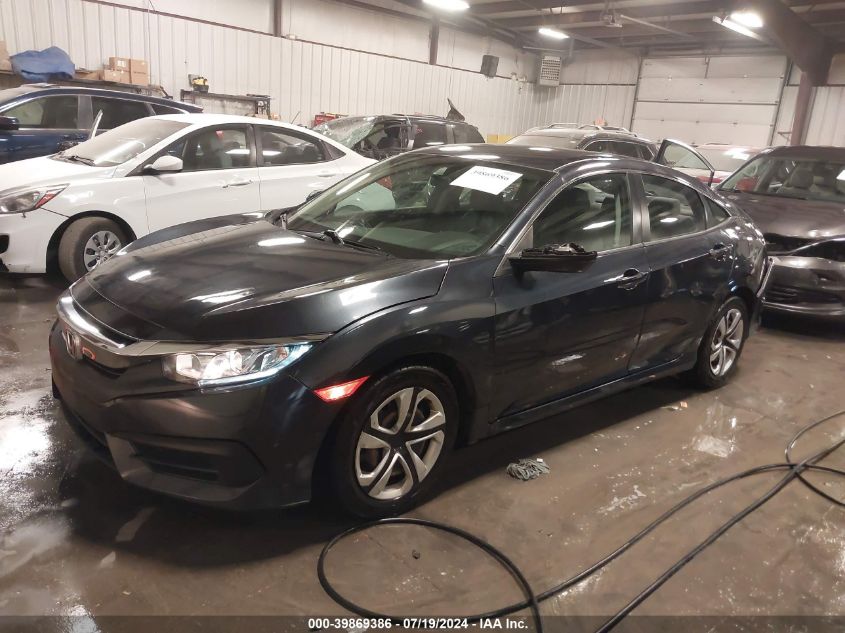 2018 Honda Civic Lx VIN: 2HGFC2F5XJH543399 Lot: 39869386