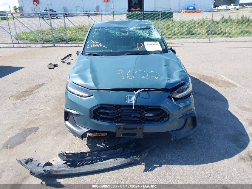 2024 Honda Hr-V Awd Sport/Awd Sport W/O Bsi VIN: 3CZRZ2H59RM730065 Lot: 39869393