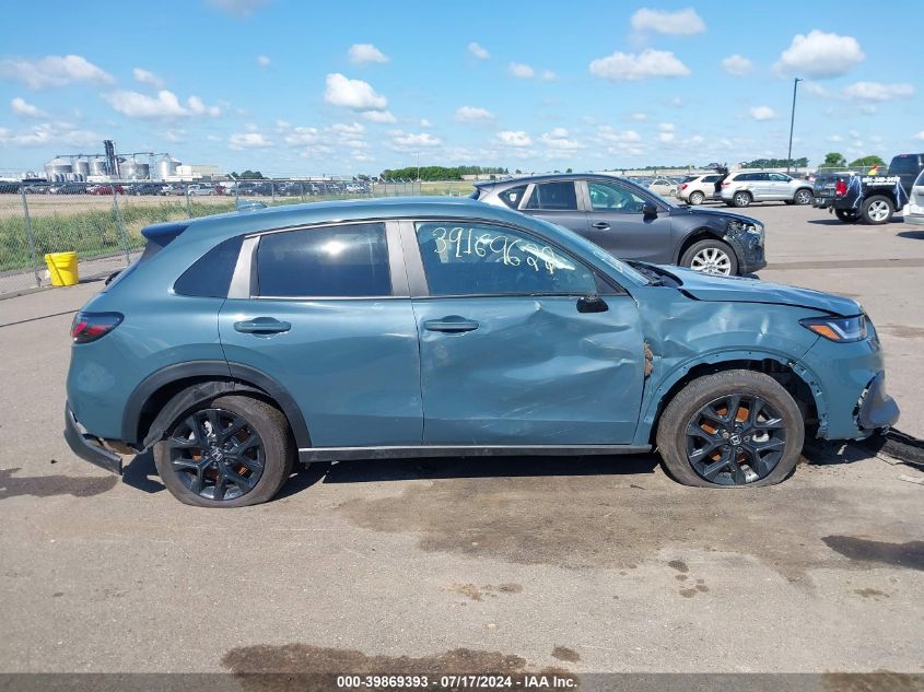 2024 Honda Hr-V Awd Sport/Awd Sport W/O Bsi VIN: 3CZRZ2H59RM730065 Lot: 39869393