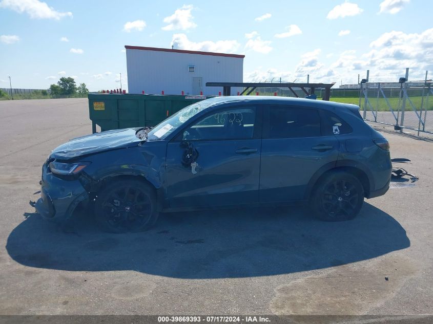 2024 Honda Hr-V Awd Sport/Awd Sport W/O Bsi VIN: 3CZRZ2H59RM730065 Lot: 39869393
