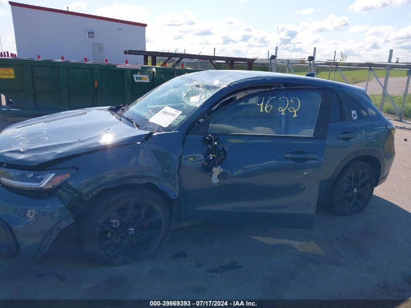 2024 Honda Hr-V Awd Sport/Awd Sport W/O Bsi VIN: 3CZRZ2H59RM730065 Lot: 39869393