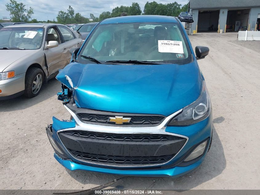 2021 Chevrolet Spark Fwd Ls Automatic VIN: KL8CB6SA5MC711531 Lot: 39869408