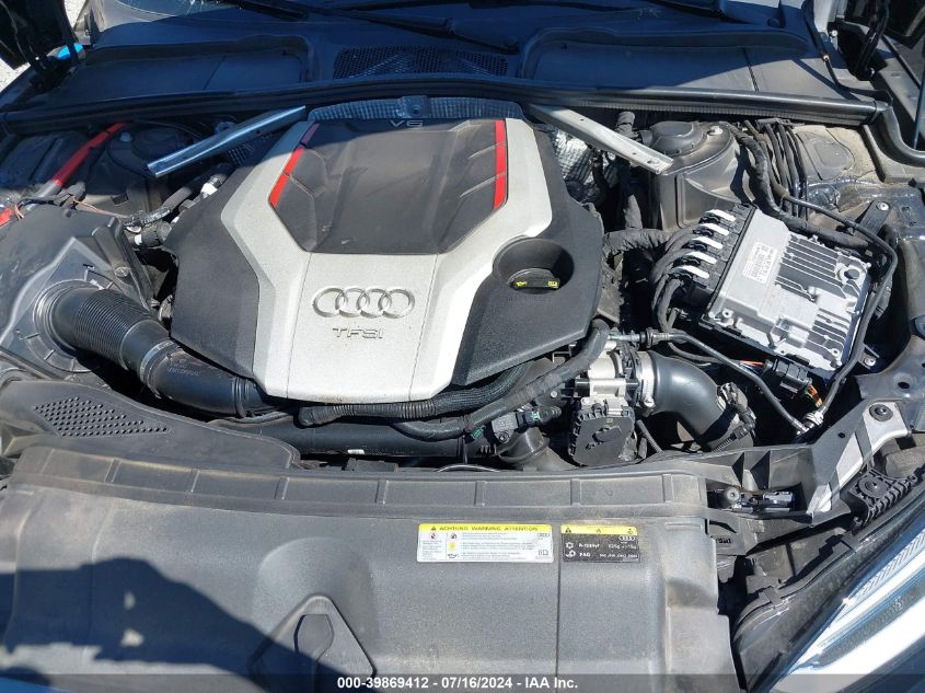 2018 Audi S5 3.0T Premium Plus VIN: WAUR4AF51JA012395 Lot: 39869412