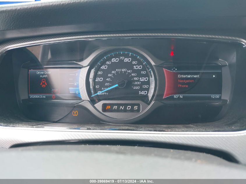 2014 Ford Taurus Sho VIN: 1FAHP2KT1EG160944 Lot: 39869419