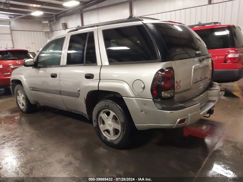 2004 Chevrolet Trailblazer Ls VIN: 1GNDT13S442130599 Lot: 39869432