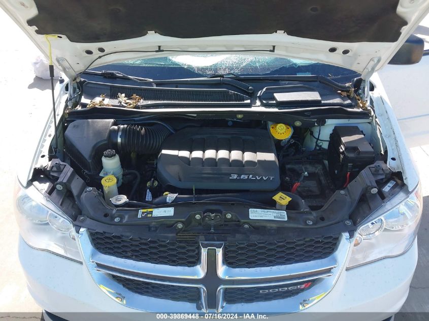 2016 Dodge Grand Caravan Se VIN: 2C4RDGBG4GR130345 Lot: 39869448