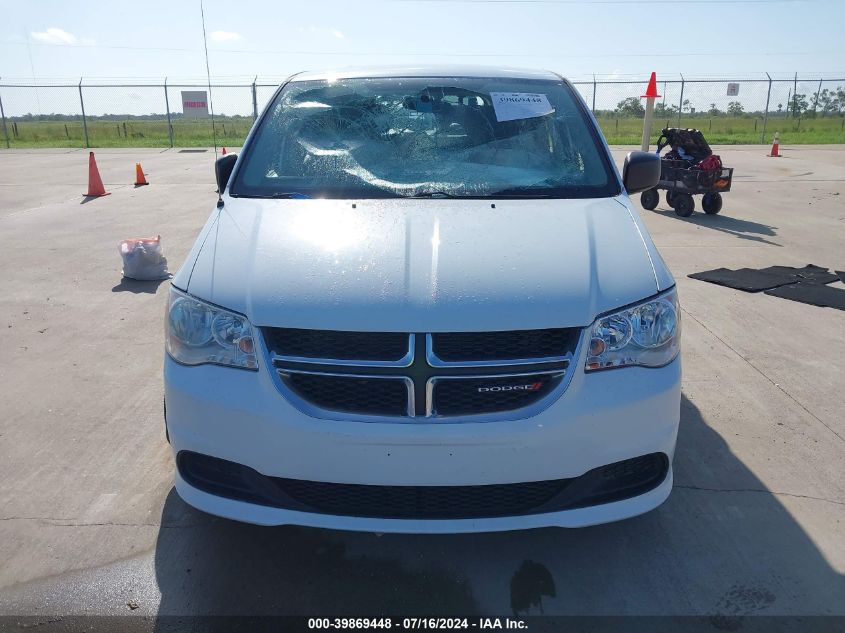 2016 Dodge Grand Caravan Se VIN: 2C4RDGBG4GR130345 Lot: 39869448
