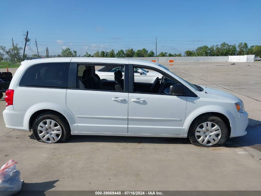 2016 Dodge Grand Caravan Se VIN: 2C4RDGBG4GR130345 Lot: 39869448