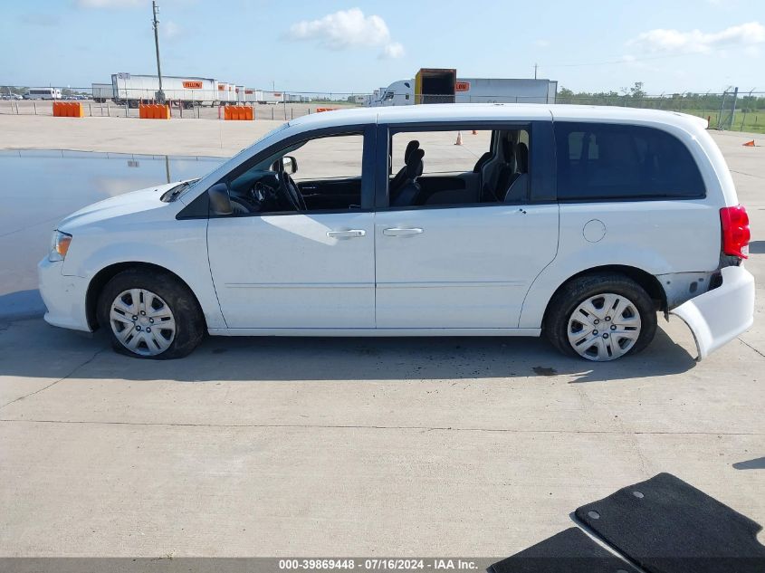 2016 Dodge Grand Caravan Se VIN: 2C4RDGBG4GR130345 Lot: 39869448
