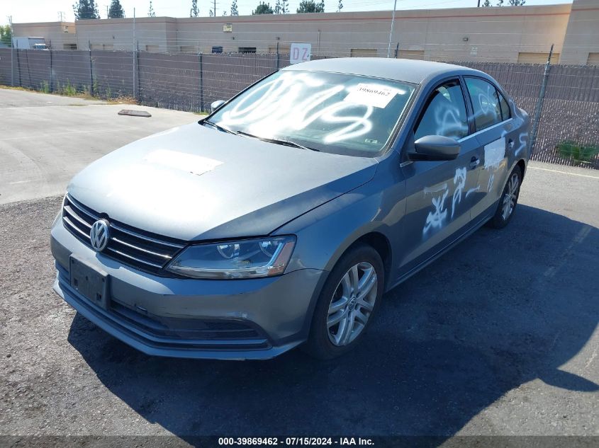 2017 Volkswagen Jetta 1.4T S VIN: 3VW2B7AJ2HM315763 Lot: 39869462